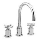 RUBINETTERIA PAFFONI,Quattro, Batteria lavabo con bocca alta