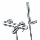 RUBINETTERIA PAFFONI,Light, Miscelatore vasca con set doccia completo e supporto doccia snodato