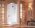 SAMO, Poliplanet, Cabina docciaquadrata versione on/off con bagno turco e idromassaggio