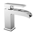 RUBINETTERIA PAFFONI, Level, Miscelatore lavabo con getto a cascata 