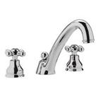 RUBINETTERIA PAFFONI,Iris, Batteria lavabo con bocca bassa 