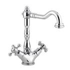 RUBINETTERIA PAFFONI,Belinda, Rubinetto lavabo monoforo con stile retrò