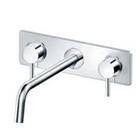 RUBINETTERIA PAFFONI, Light, Miscelatore incasso lavabo con piastra rettangolare 