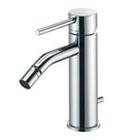 RUBINETTERIA PAFFONI, Light, Miscelatore bidet con canna tonda curva 