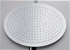 SPHERA,Madrid, Soffione ovale in ottone ultrapiatto con anticalcare