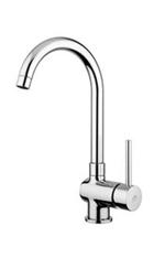 RUBINETTERIA PAFFONI, Stick, Miscelatore lavello con canna tubo orientabile 