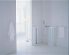 SAMO flex, Box doccia ad angolo a due lati con ante a soffietto con altezza box a 100 cm