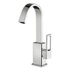 RUBINETTERIA PAFFONI, Effe, Miscelatore lavabo con canna curva