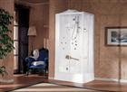 SAMO, Poliplanet, Cabina doccia rettangolare 75x100 versione on/off con bagno turco e idromassaggio