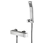 RUBINETTERIA PAFFONI, Effe, Miscelatore monocomando doccia con set doccia completo 
