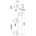 RUBINETTERIA PAFFONI, Effe, Miscelatore monocomando doccia con set doccia completo 