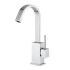 RUBINETTERIA PAFFONI, Level, Miscelatore lavabo canna piatta orientabile 