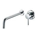 RUBINETTERIA PAFFONI, Light, Miscelatore incasso lavabo con bocca di erogazione a muro