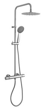 RUBINETTERIA PAFFONI, BIRILLO FIX, colonna doccia senza deviatore. Set doccia completo