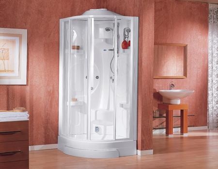 Samo, poliplanet, cabina doccia semicircolare versione on/off con ... Cabina bagno turco